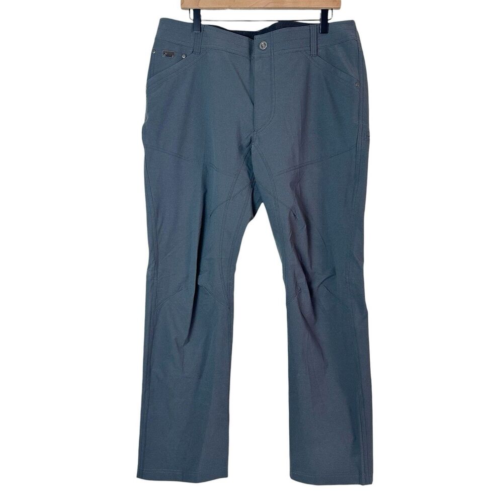 Kuhl Silencr Pants Mens 36x30 Gray Ripstop Stretch Hiking Outdoor